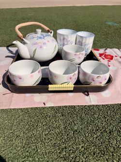 Beautiful Japanese Porcelain Tea Set – Aoiya Japan
