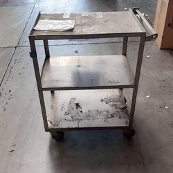 Clearance Stainless Steel Tool Cart 30*18*34 ins 101582L0611