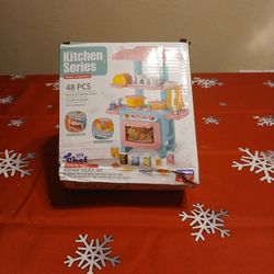 Little Chef 48 PC Kitchen Series for girls