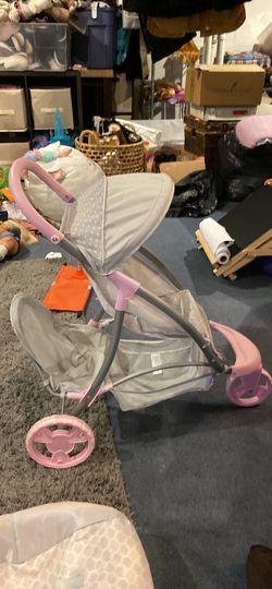 Double Baby Doll Jogger Stroller  Thumbnail