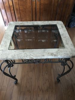 Square Coffee Table and End Table