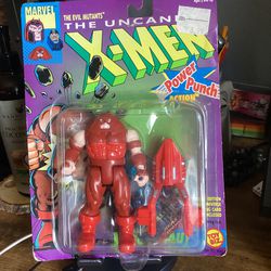 X-men Toy Biz Juggernaut Action Figure With Trading Card & Power Punch 1993