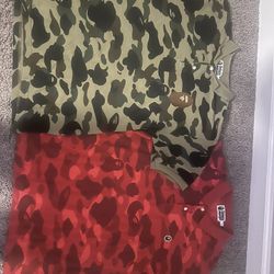 Bape Collar Shirts 