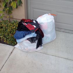 3 Bags Clothes Men Women Boys Mix Size Jeans Pants Jacket Tishert All For $50