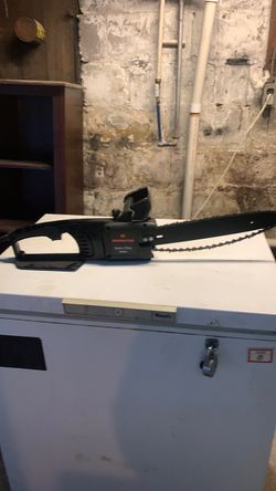 Electricity chain saw