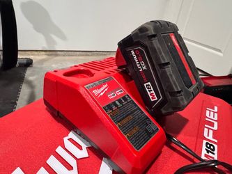Milwaukee M18 XC5.0 Battery and Charger