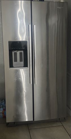 Whirlpool Stainless Steel Side-by-Side Refrigerator