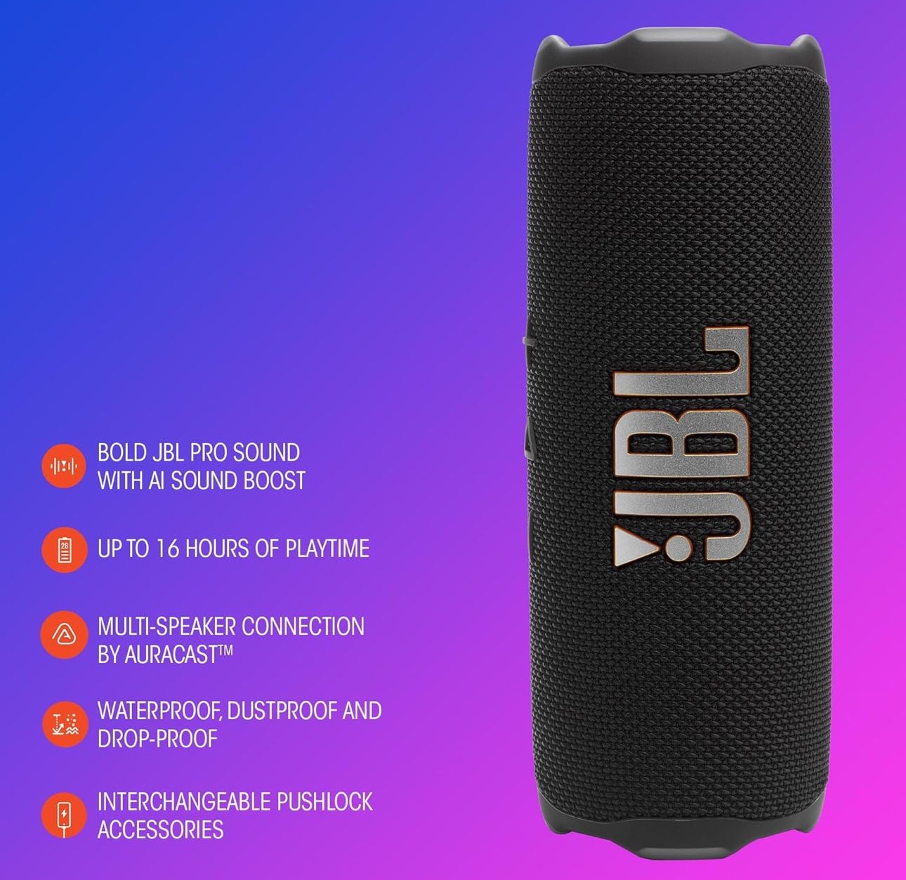 JBL Flip 7 Brand New! - Black!