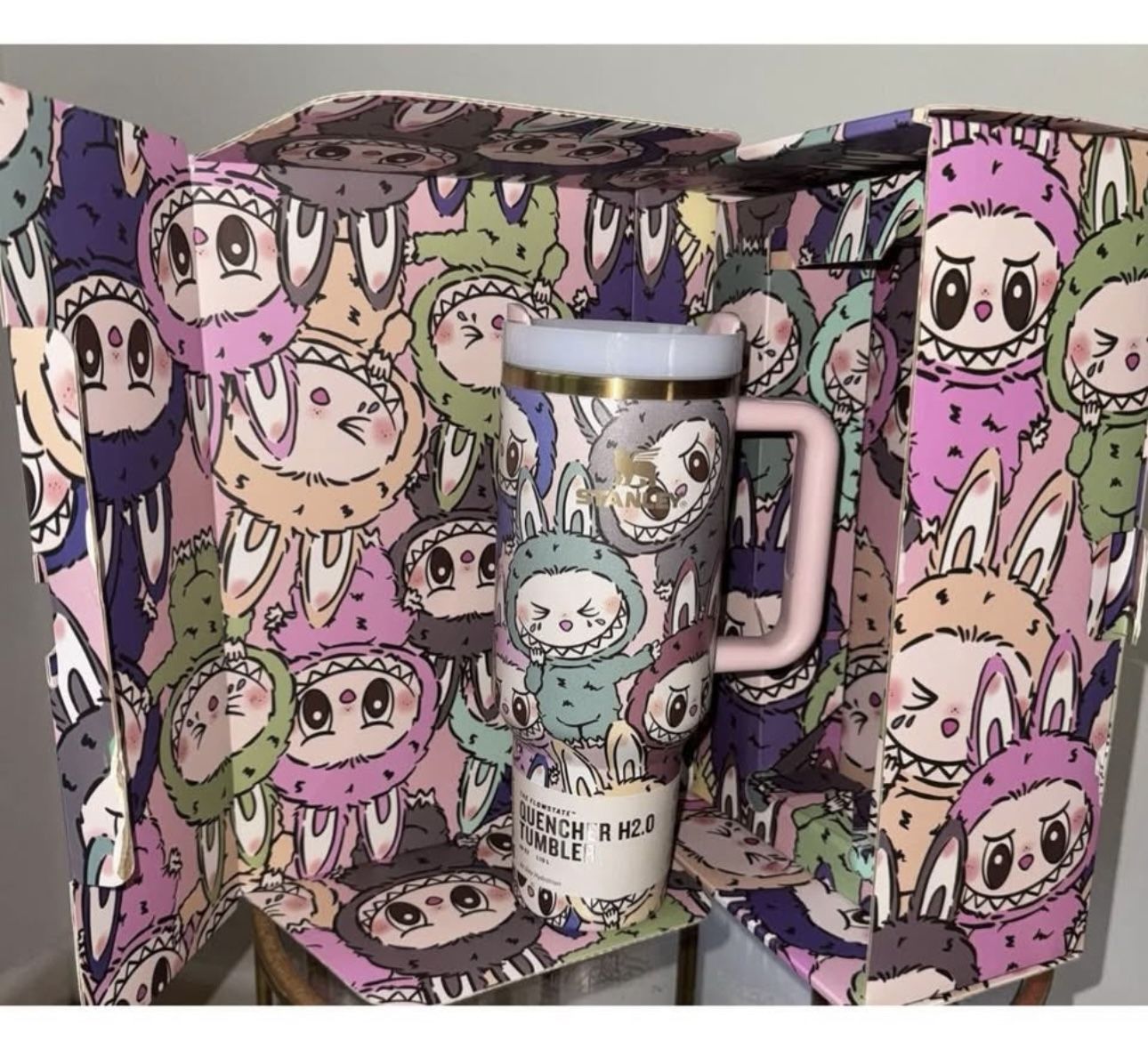 Labubu 40oz Tumbler,All Products : American Fashion Style Bags On Sale