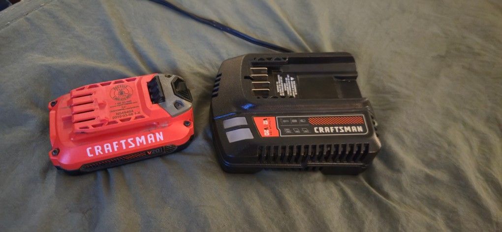 Craftsman Battery And Charger