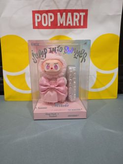 POPMART (POPLAND EXCLUSIVE) MOKOKO LABUBU THE MONSTER JUMP INTO SUMMER PENDANT