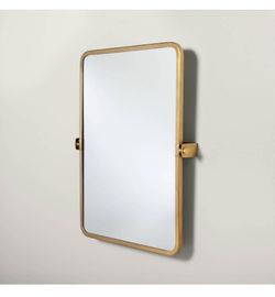 22"x30" Rectangular Bathroom Vanity
Pivot Mirror Brass Finish - Hearth & Handâ„¢ with Magnolia: Wall Mount, Tilt Feature
$65