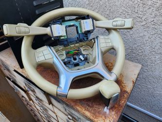 Steering wheel and controller volvo s80