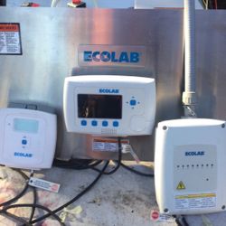 Ecolab Washing Solid central Laundry System.