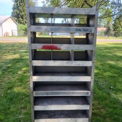 Aluminum Parts Shelf Cabinet 