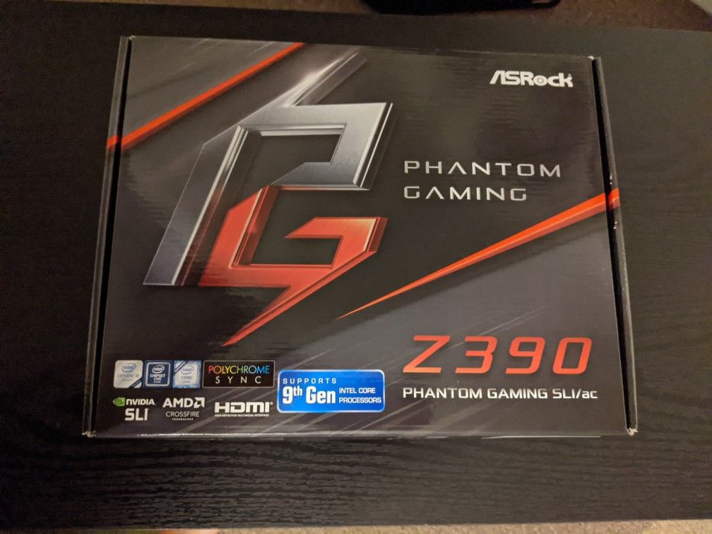ASRock Z390(Intel) Phantom Gaming Motherboard