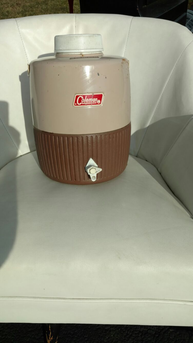 Vintage Coleman water cooler