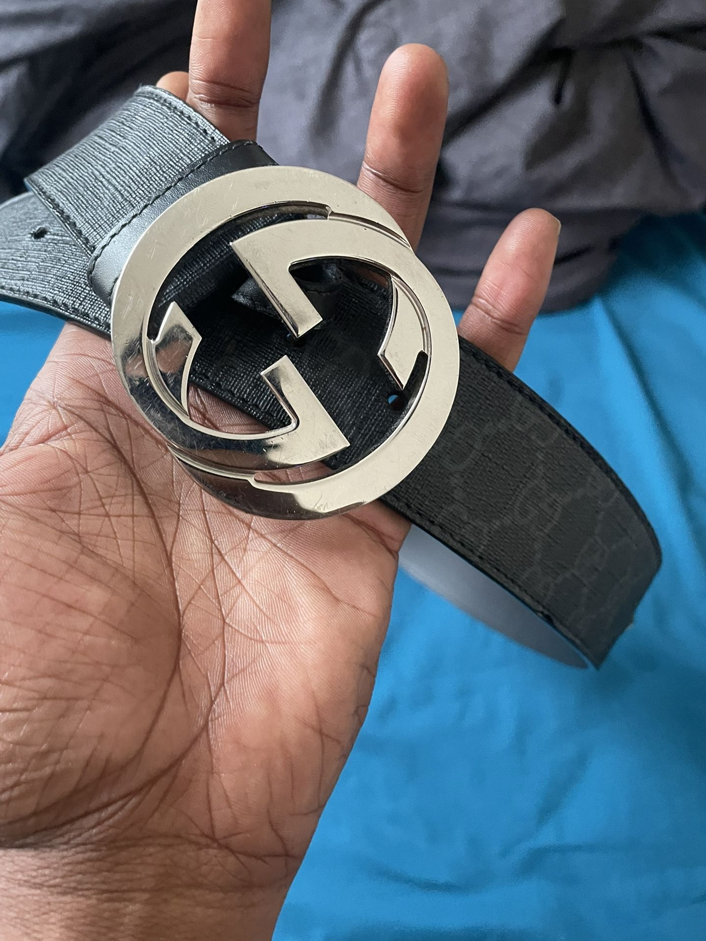 Gucci Variations GG Supreme Men’s Belt