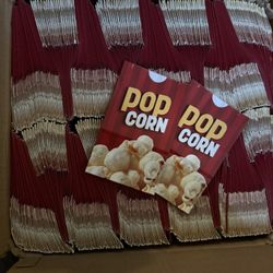 Caja Con Bolsas Para Palomitas 1000 Piezas 