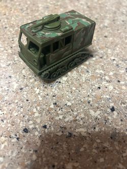 Hot Wheels Vintage 1986 Action Command Military Assault Crawler Camo Diecast