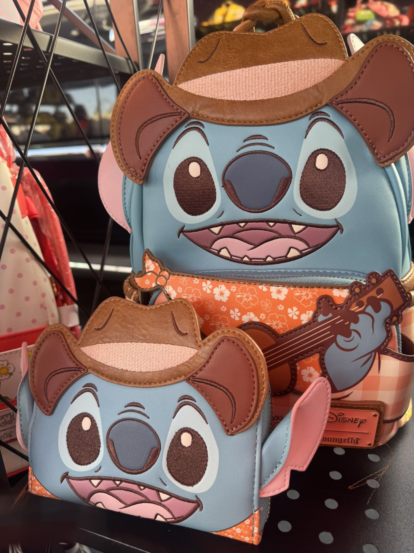 Stitch cowboy set loungefly