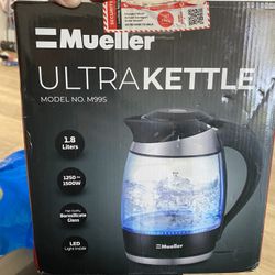 Mueller Ultra Kettle: Model No. M99S 1500W Electric Kettle - New in Box!