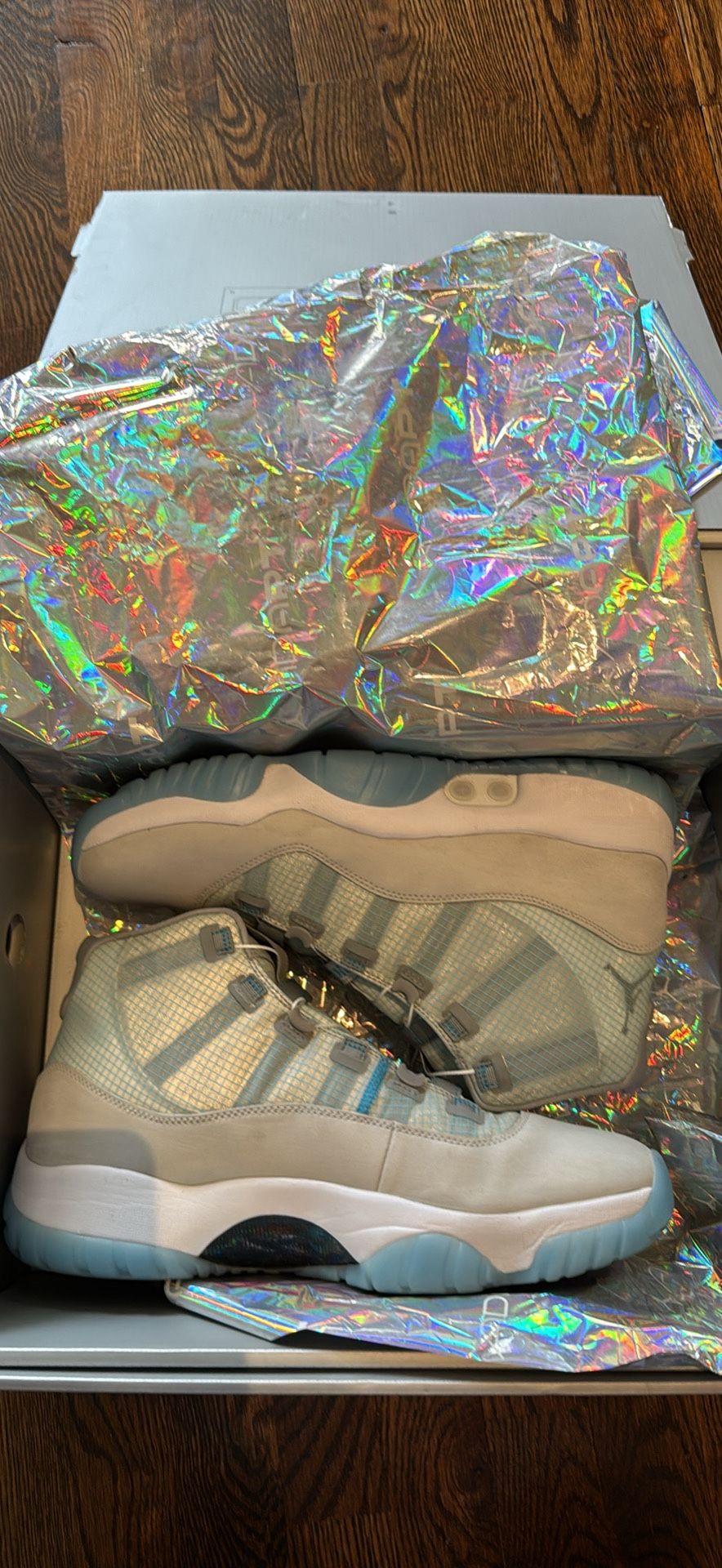 Jordan 11 Adapt (Powder Blue) Size 13