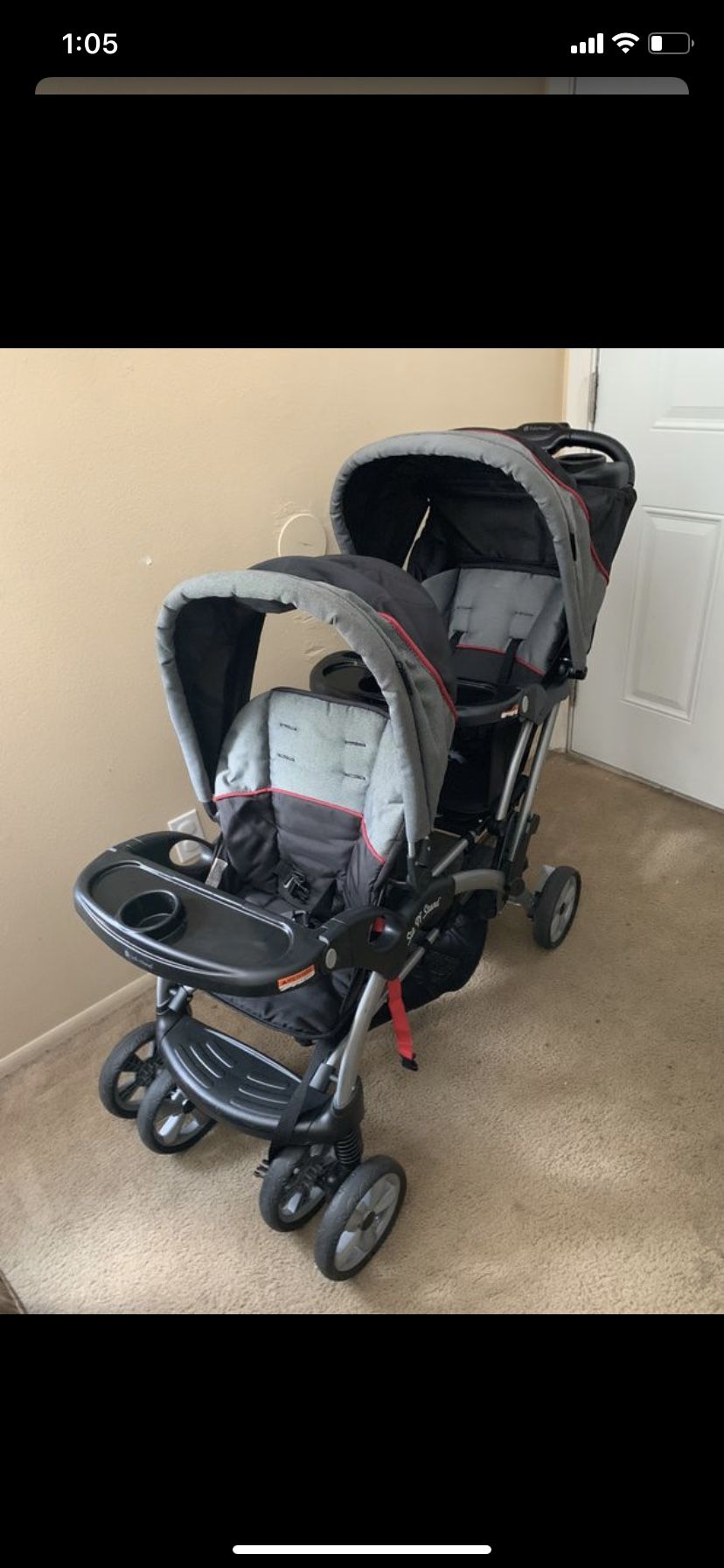 Baby Trend Sit N Stand Double Stroller