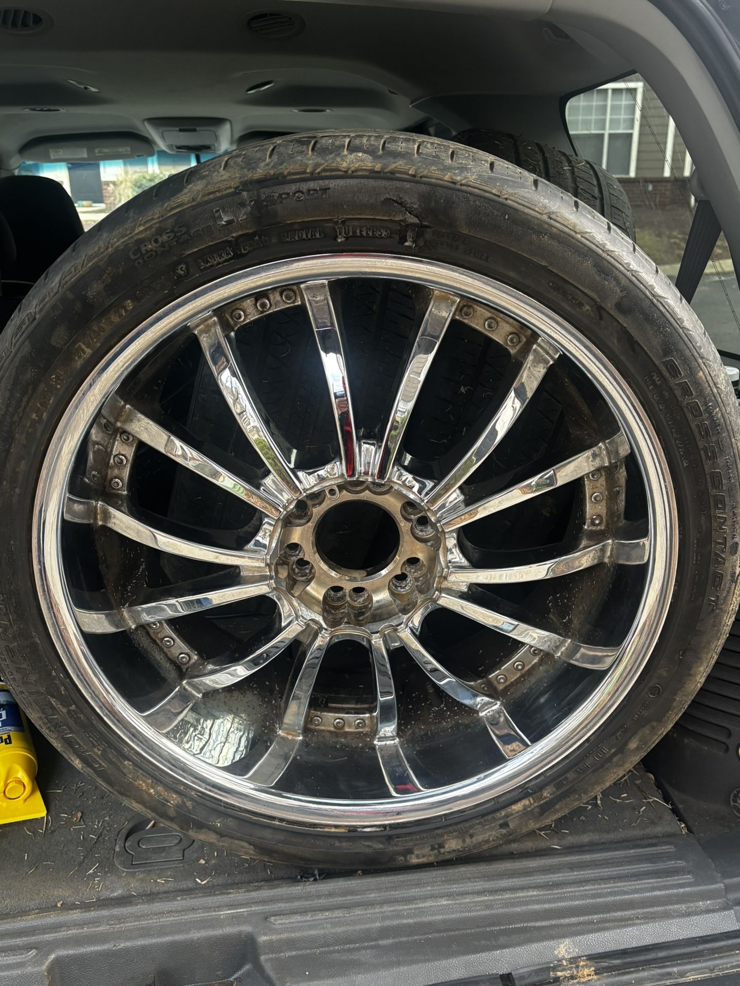 22 inch rims with tiers (all 4)