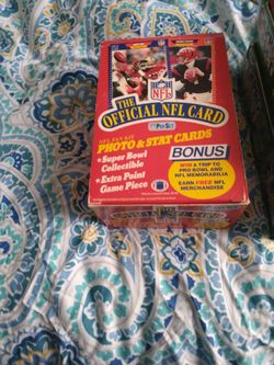 Sealed Football Cards