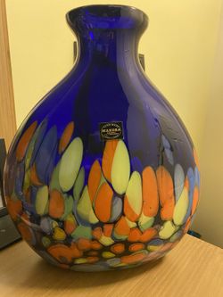 Makors Krosno Glass Vase 