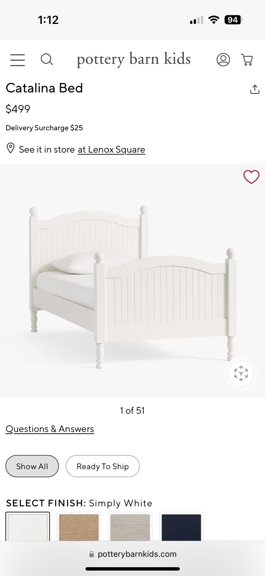 Twin Bed
