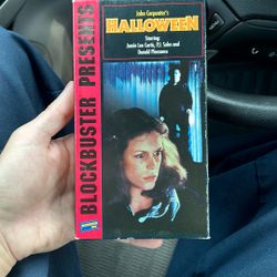 Halloween (1978) VHS Blockbuster Exclusive 