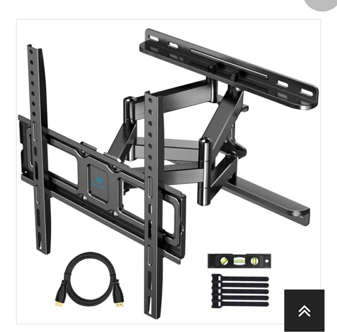 PSMFK9 Full Motion TV Mount for 32-55 Inch TVs with Upgraded Wall Plate (Reseda ca)