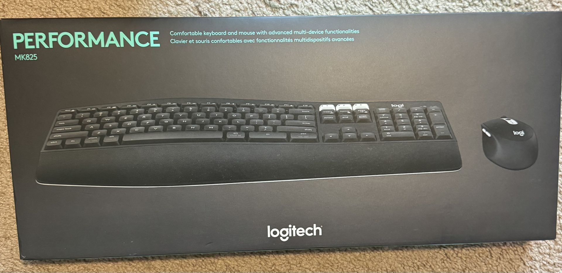 Logitech MK850 Performance Wireless Keyboard and Mouse Combo.