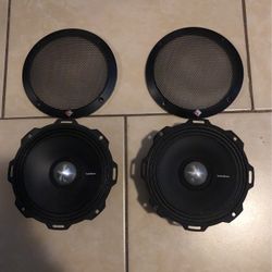 Rockford Fosgate 6.5 inch PPS4-6 Model Speakers ( With Grills)