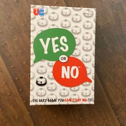 Yes Or No Card Game