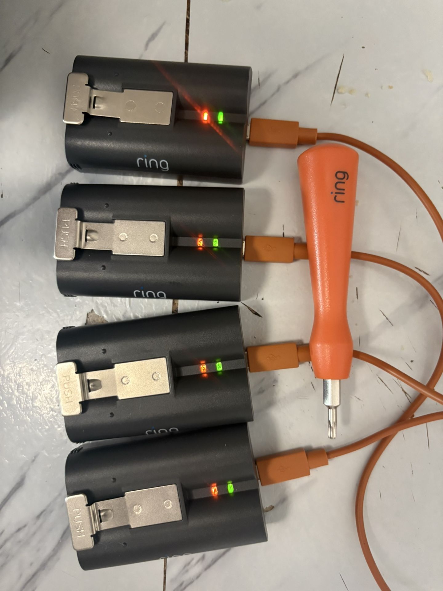 4 Battery Ring Cámaras