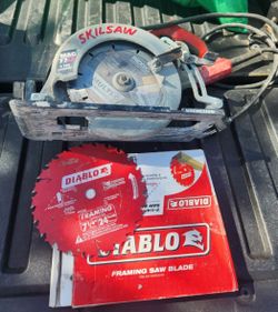 Magnesium skilsaw 7 1/4"