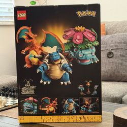 Lego Pokémon Venusaur Charizard & Blastoise (72153) .. New / Sealed