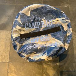 L. L. Bean Sleeping Camp Bag -40 F° Kids Poly-Cotton Filled