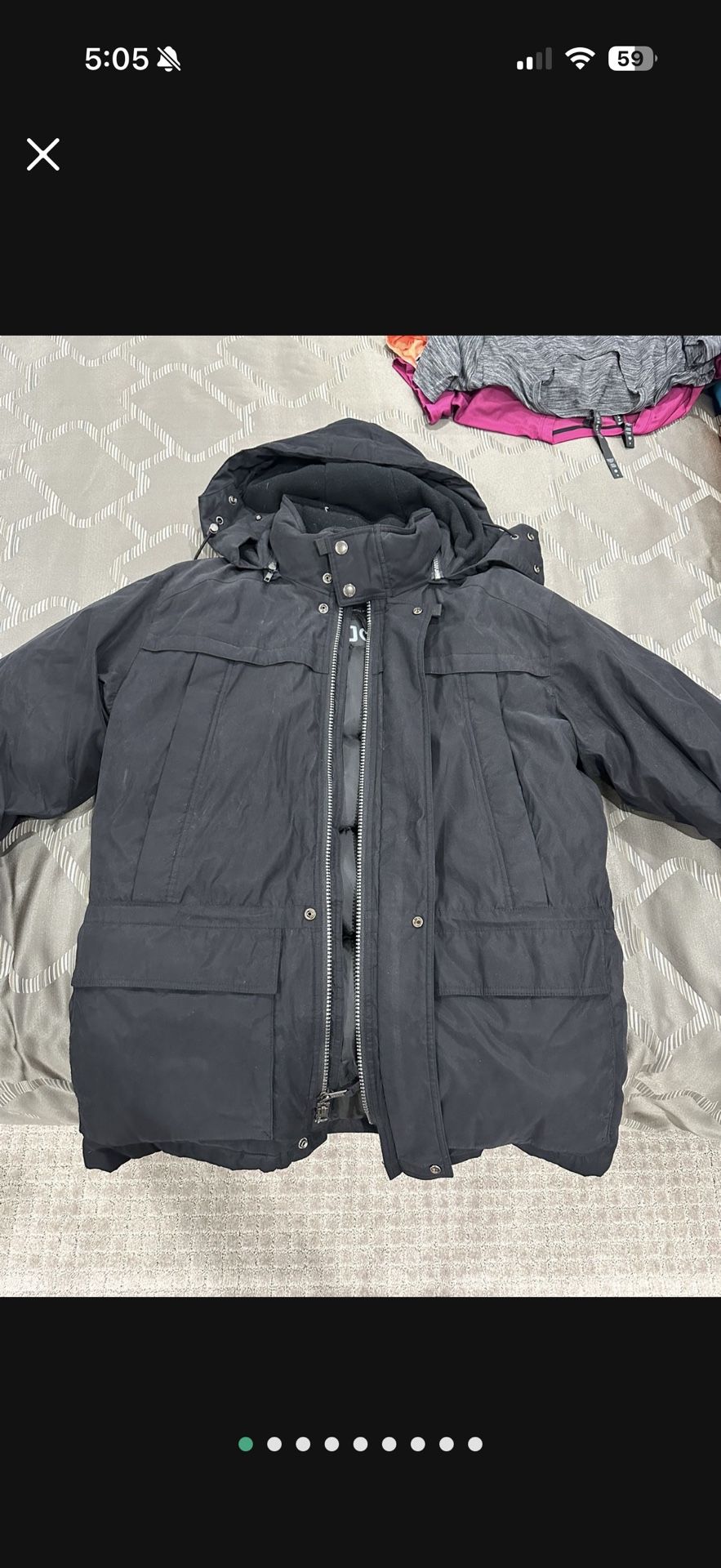 Black Claiborne men’s Outdoor Jacket