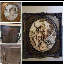 2 VINTAGE 3D PICTURES BEAUTIFUL $285 EACH 