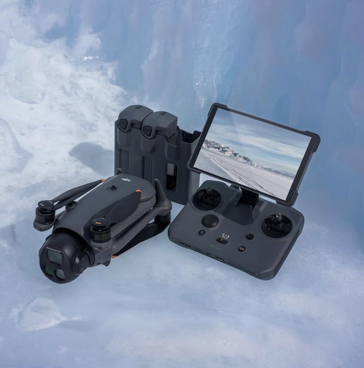 DJI Mavic 4 Pro 512GB Creator Combo with DJI RC Pro 2, Flagship Tri-Camera Drone with 100MP 4/3 CMOS Hasselblad Camera, 51-Min Max Flight Time, Three