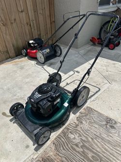 Bolens Big Wheel Push Mower READ DESCRIPTION