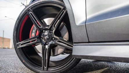 20" Asanti Wheels ABL-22 Alpha 5 Gloss Black Milled.5x108 / 5x110 / 5x112 / 5x114 / 5x115 / 5x120 / 5x127 / 5x130 (According to Vehicle)