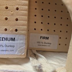 SleepEZ Queen Natural Latex 3-layer Mattress