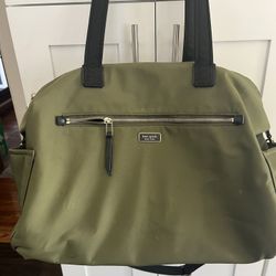 Kate Spade Olive Green Duffle Bag