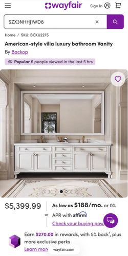 Luxury Bathroom Vanity