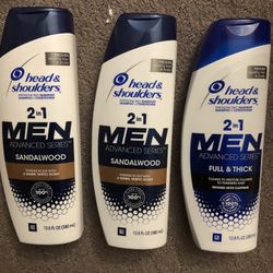 Head and Shoulders Men~2 in 1 Dandruff Shampoo , 12.8 oz